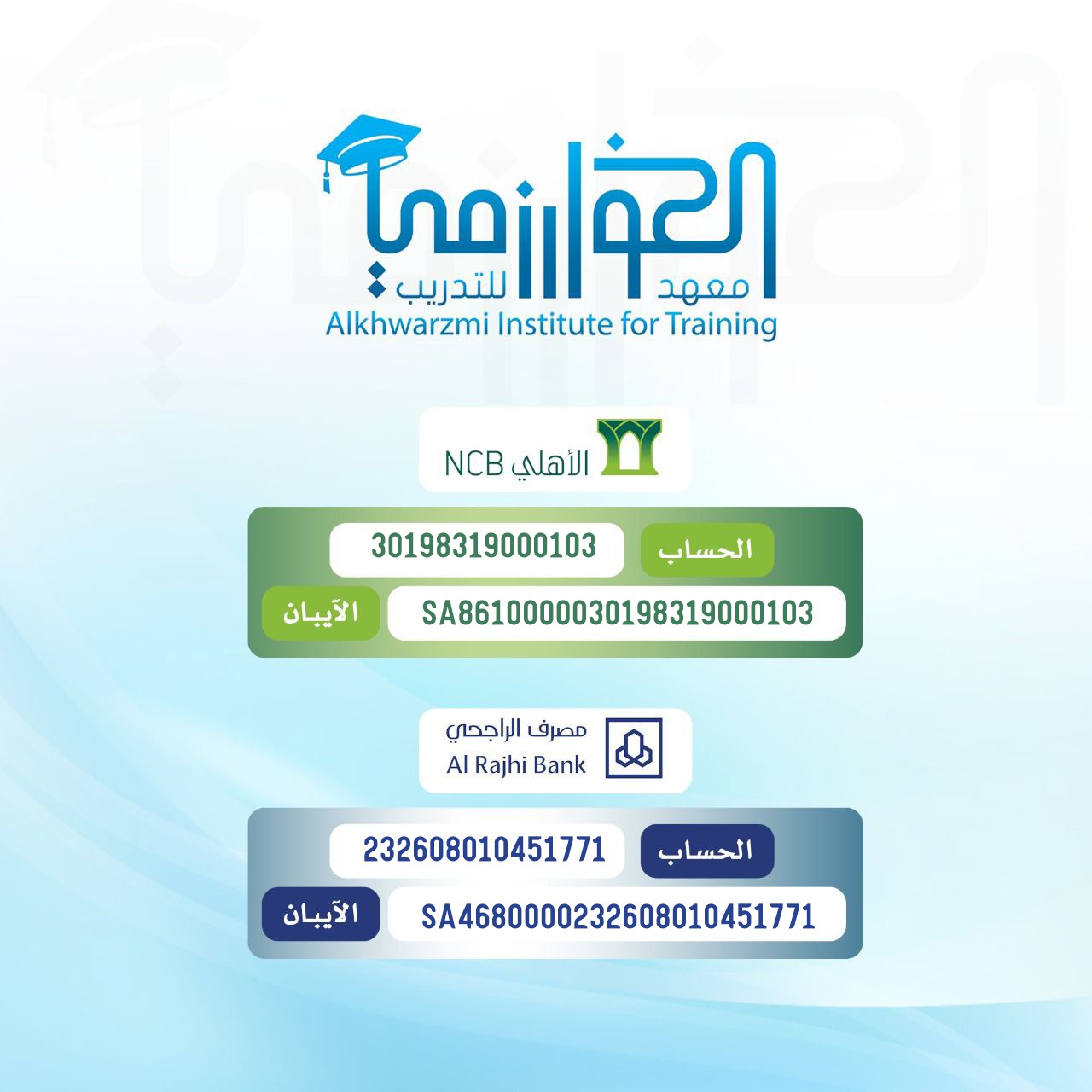 الحسابات البنكية